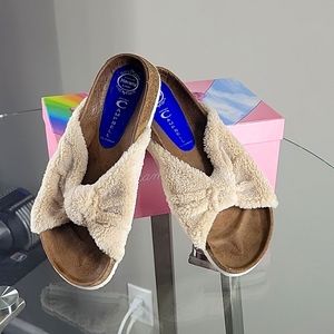 Jeffery Campbell Faux Fur sandals